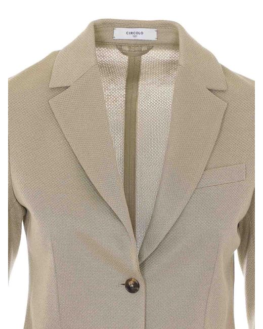 Circolo 1901 Natural Blazer