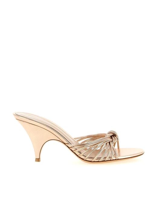 Gianvito Rossi Natural Mules