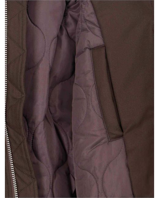 Entire studios Brown Bomber Zip for men