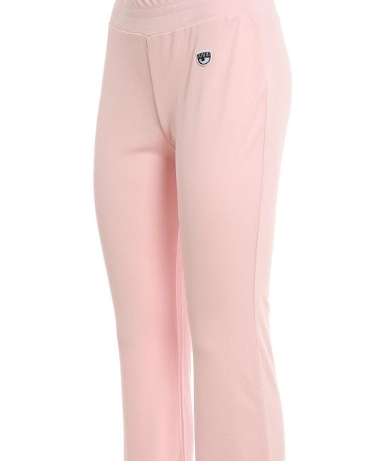Chiara Ferragni Pink Maxilogomania Two-Piece Tracksuit
