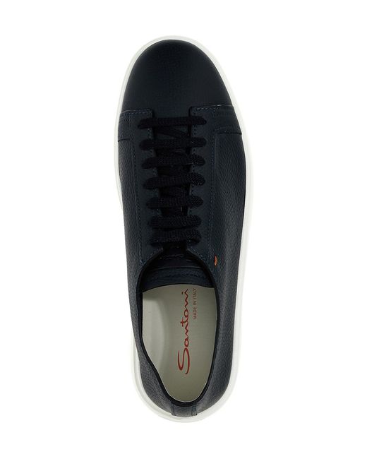 Santoni Blue Trainers for men