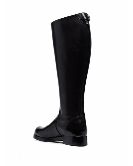 Alberto Fasciani Black Supernat Boots