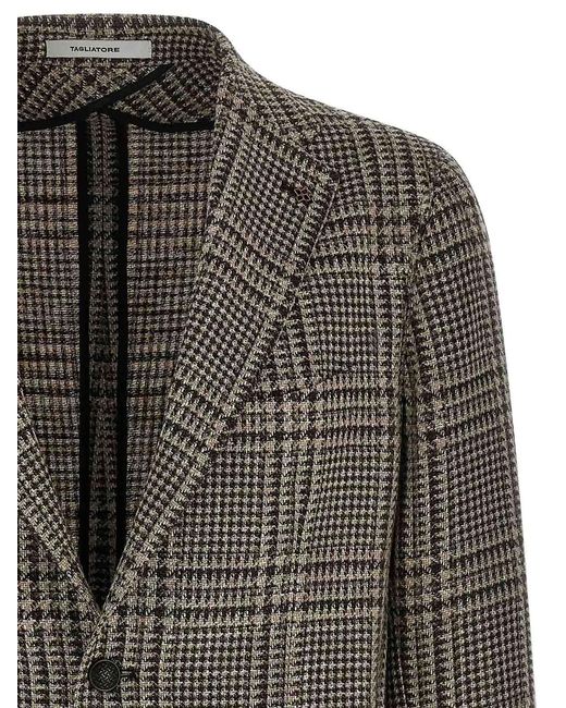 Tagliatore Gray Exclusive Garment Line Blazer for men