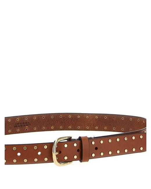 Isabel Marant White Zap Belt