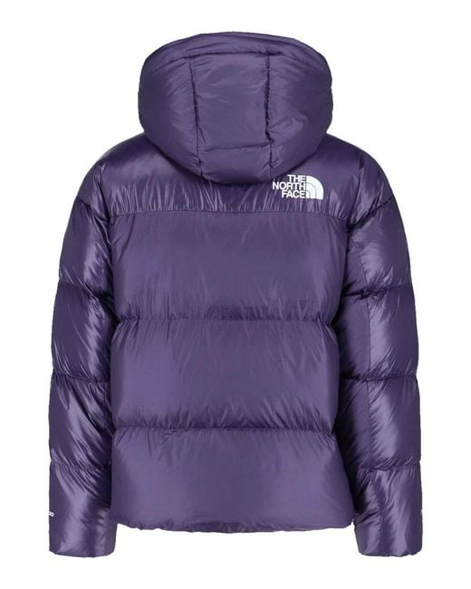 The North Face Purple Pertex Padded Down Jacket for men