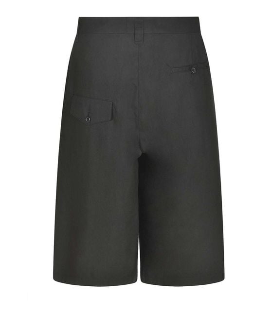 Moschino Gray Bermuda Shorts for men