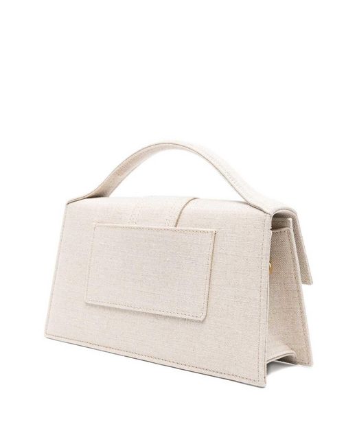 Jacquemus Natural Le Grand Bambino Canvas Handbag