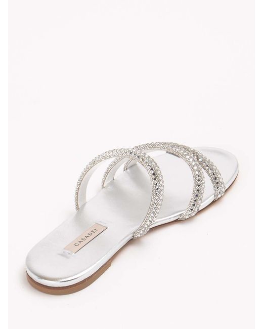Casadei White Loafer