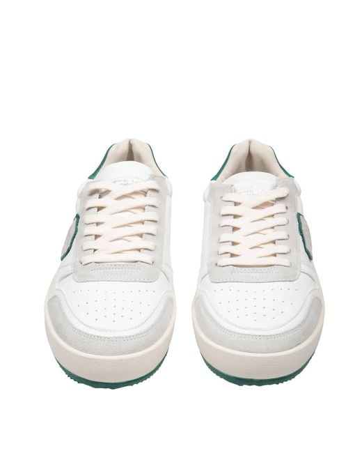 Philippe Model White Nice Low Sneakers for men