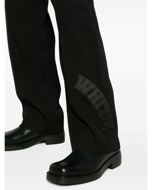 Off-White c/o Virgil Abloh Black Casual Trousers for men