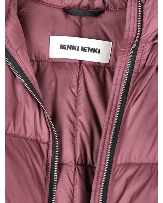 Ienki Ienki Purple Maxi Down Jacket