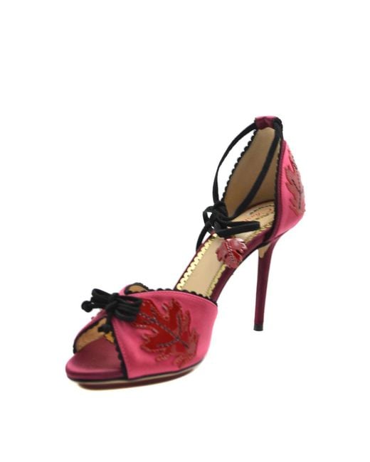 Charlotte Olympia Red Sandals
