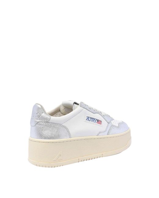 Autry White Trainers