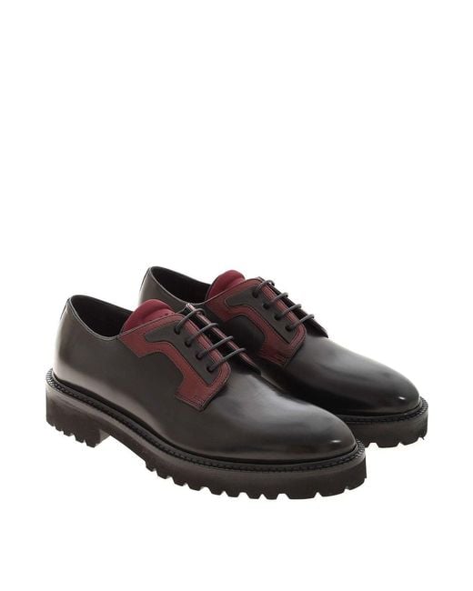 Paul Smith Brown Mac Derby Shoes