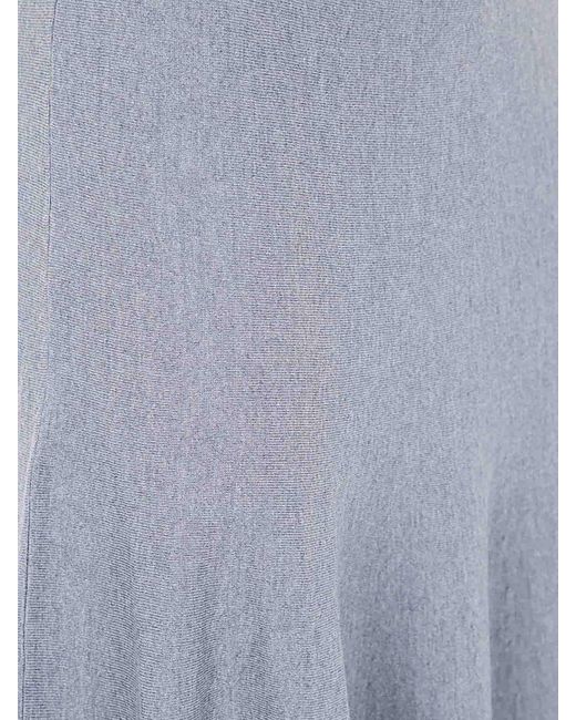 Khaite Blue Midi Skirts