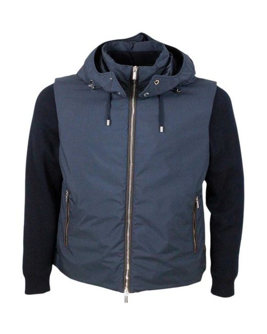 Moorer Blue Jacket for men