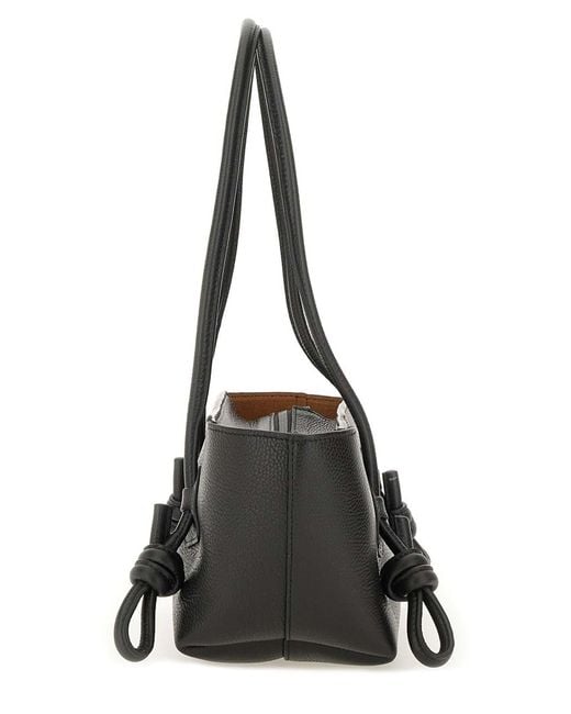 Hereu Black Fleca Grainy Bag