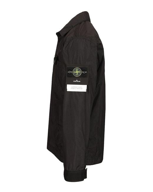 Stone Island Black Jacket for men