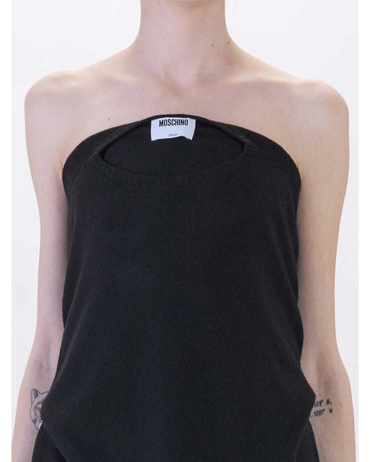 Moschino Black Top Pullover