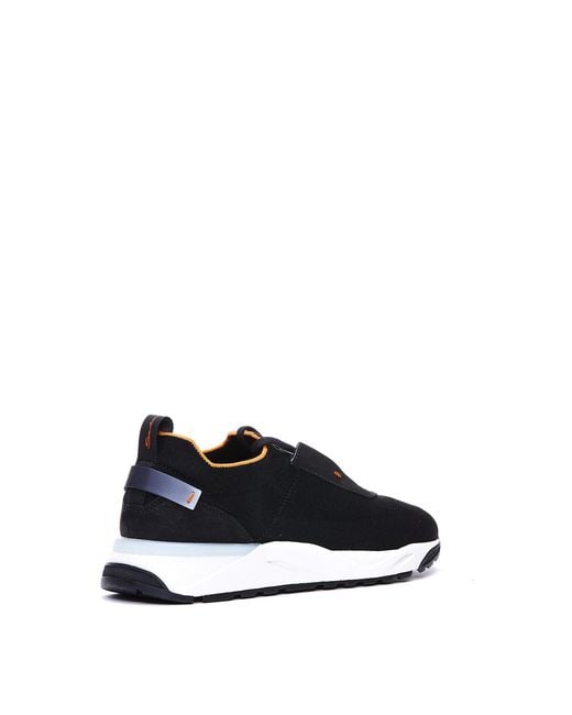 Sneaker di Santoni in Blue da Uomo
