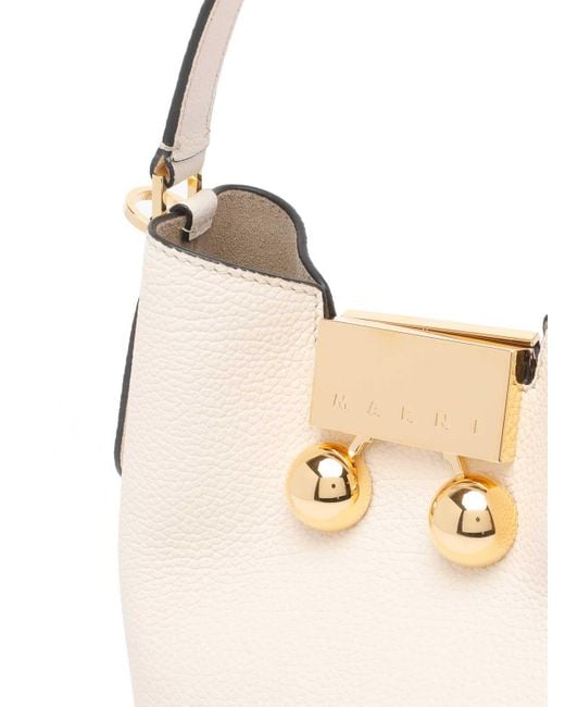 Marni White Trunkaroo Bucket Bag