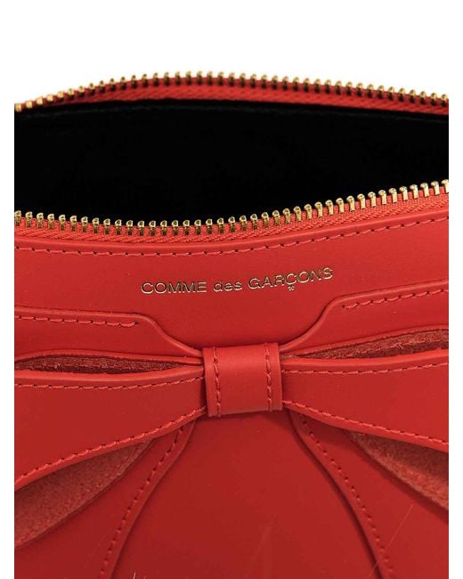 Comme des Garçons Red Big Bow Wallet