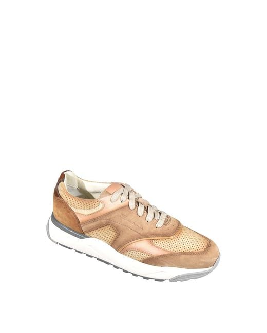 Santoni Natural Sneakers for men