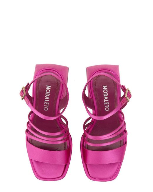 NODALETO Pink Bulla Chibi Sandals