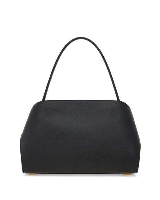 Ferragamo Black Hug Small Leather Tote