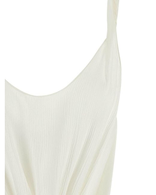 J.W. Anderson White 'front Knot' Top