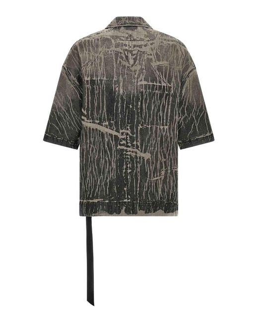 Rick Owens Gray 'Magnum Tommy' Shirt for men