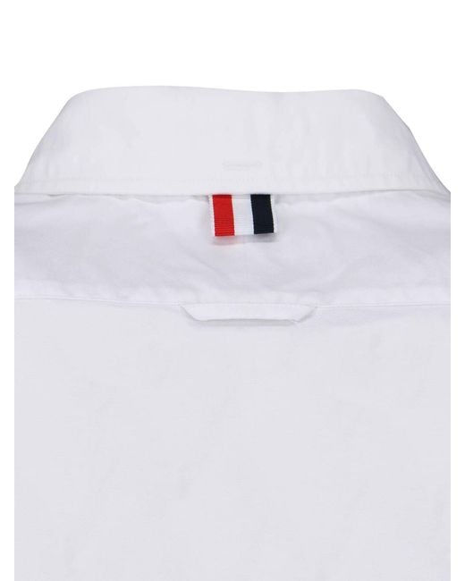 Thom Browne White Hector Trophy Shirt