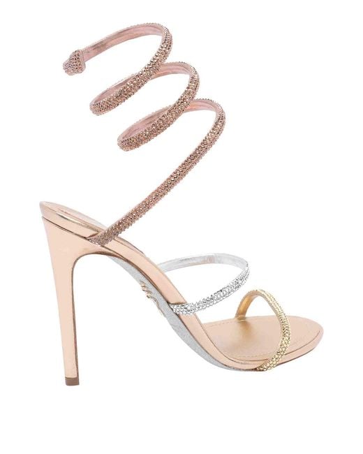 Rene Caovilla Multicolor Cleo Sandals