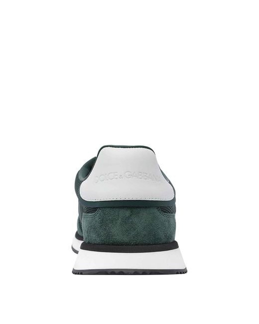 Dolce & Gabbana Green Dolce&Gabbana Aria Dg Runner Sneakers for men