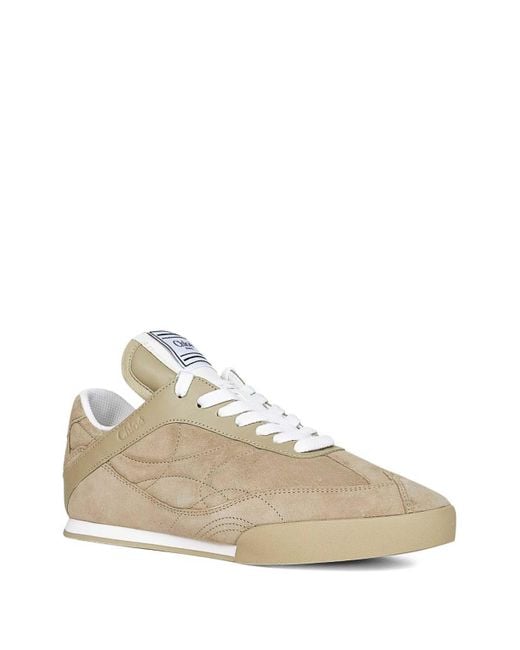 Chloé Natural Kick Sneaker