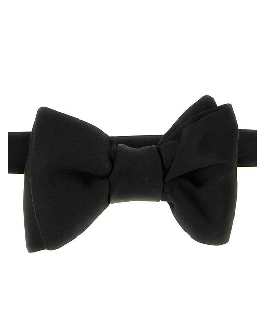 Tom Ford Black Silk Bow Tie for men
