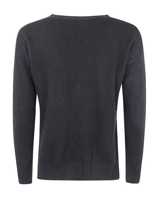 ABSOLUT CASHMERE Black Giuseppa Cardigan