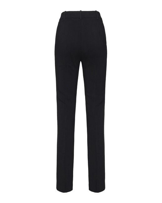 Pinko Blue Tight-Fitting Trousers