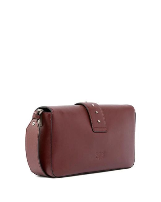 Pinko Brown Large Shoulder Bag