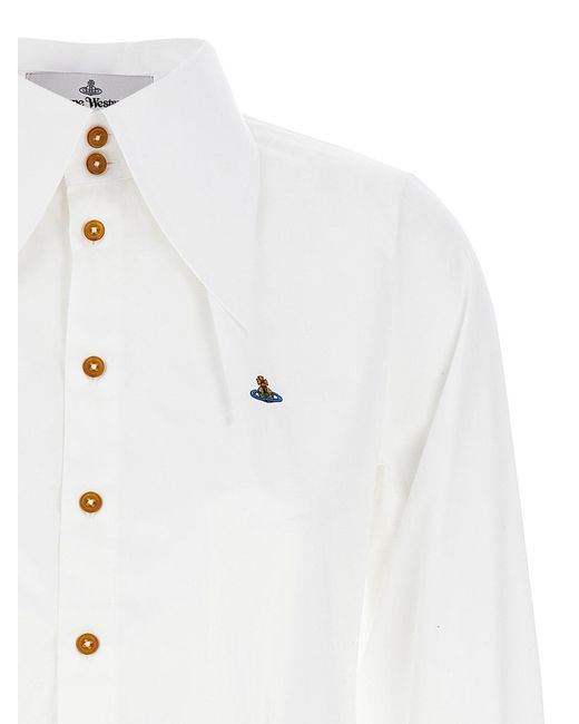 Vivienne Westwood White W Violin Shirt