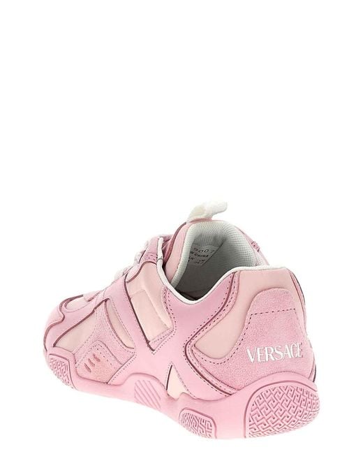 Versace 'Galaxia' Sneakers in Pink | Lyst