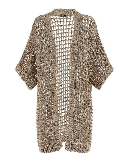 Peserico Natural Cardigan
