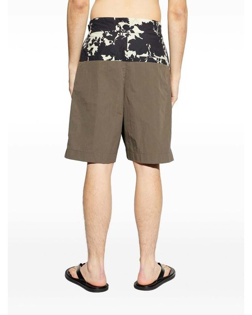 Dries Van Noten Gray Pablo Shorts for men
