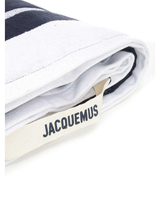 Jacquemus Blue Beach Towel for men