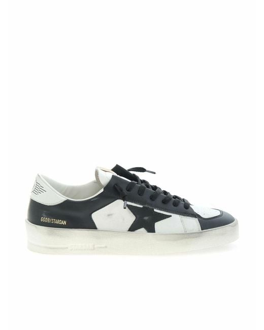 Golden Goose Deluxe Brand Black Stardan Sneakers for men