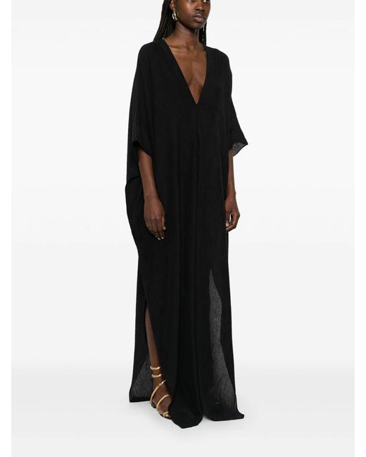 Taller Marmo Black Rio Maggiore Kaftan Dress