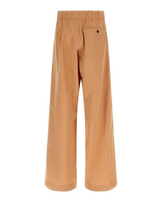 Dries Van Noten Natural Pila Pants