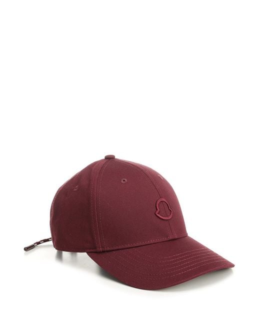 Berretto Da Baseball di Moncler in Red