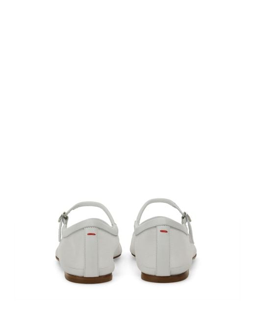 Aeyde White Flat Shoes