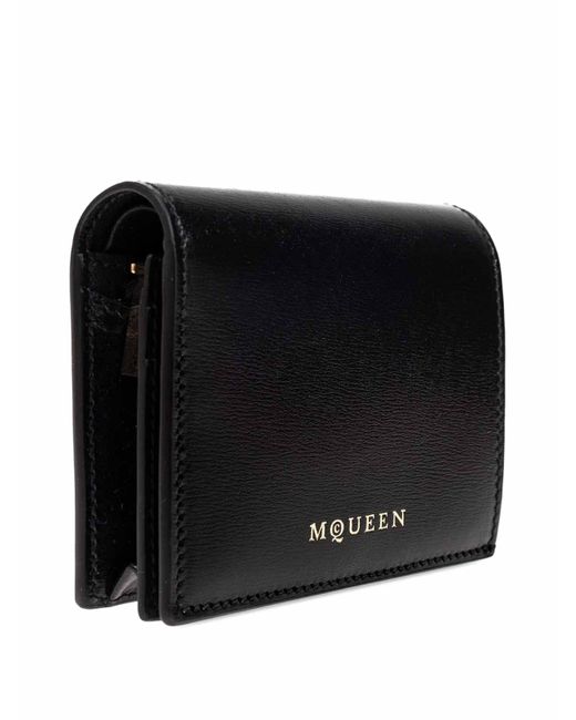 McQueen Black Wallet